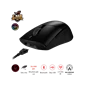 Chuột Gaming Asus ROG Keris Wireless AimPoint - Chính hãng Màu Đen
