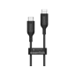Cáp Mophie Essentials USB-C to USB-C 60W 1M - Chính hãng Màu Đen