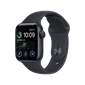 Apple Watch SE 2022 - GPS, 40mm - Vỏ Nhôm Dây Cao Su Màu Đen