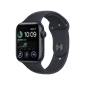 Apple Watch SE 2022 - GPS + LTE, 44mm - Vỏ Nhôm Dây Cao Su Màu Đen