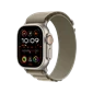 Apple Watch Ultra 2 - GPS + LTE, 49mm - Vỏ Titan Dây Quấn Alpine Xanh Rêu