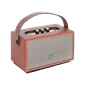 Loa Bluetooth Retro Alpha Works Classic V60 - Chính Hãng Nâu