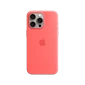 Ốp Lưng Silicon MagSafe cho iPhone 15 Pro Max - Chính hãng Apple Hồng Ổi Đào