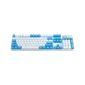 Bàn phím cơ Gaming Rapoo V500 Pro (Trắng Cerulean/Blue Switch) - Chính hãng