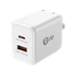Củ sạc 9Fit PD 35W 1A1C GaN - Chính hãng Trắng