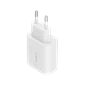 Củ sạc Belkin PD 25W 1 cổng Type-C chân tròn - Chính Hãng Trắng