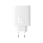 Củ Sạc Baseus Cube Pro Fast Charger 2C+U 65W CN Cluster - Chính hãng Trắng