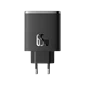 Củ Sạc Baseus Cube Pro Fast Charger 2C+U 65W CN Cluster - Chính hãng Màu Đen