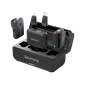 Mic Thu Âm SARAMONIC BLINK500B2+ (2TX + RX) - Chính hãng Màu Đen