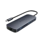 Cổng Chuyển Hyperdrive Next 10 Port Usb-C Cho Laptop/Macbook TypeC HD4005GL Gray