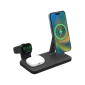 Đế sạc Mophie Snap+ 3 in 1 Stand Black