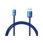 Cáp Baseus Crystal Shine USB-A to Lightning 1.2M Xanh