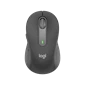 Chuột không dây Logitech M650 Signature (USB/Bluetooth/Pin AA) Size M Đen