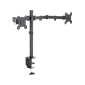 Giá treo 2 màn hình gắn bàn EZ2 (10 inch - 27 inch) Đen