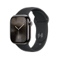 Apple Watch Series 10 - GPS + Cellular, 42mm - Viền Titan Dây Cao Su Viền Titan Xám