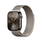 Apple Watch Series 10 - GPS + Cellular, 42mm - Viền Titan Dây Thép Viền Titan Tự Nhiên Dây M/L