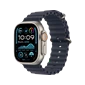 Apple Watch Ultra 2 (2024) - GPS + Cellular, 49mm - Viền Titan Dây Ocean Viền Titan Tự Nhiên Dây M/L
