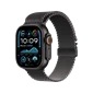 Apple Watch Ultra 2 (2024) - GPS + Cellular, 49mm - Viền Titan Dây Thép Viền Titan Đen