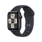 Apple Watch SE 2023 - GPS + Cellular, 44mm - Vỏ Nhôm Dây Cao Su Đen