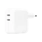Củ sạc chính hãng Apple 35W 2 cổng Type-C - MNWP3ZA Trắng
