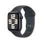 Apple Watch SE 2024 - GPS, 40mm - Vỏ Nhôm Dây Cao Su  Đen