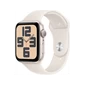 Apple Watch SE 2024 - GPS, 44mm - Vỏ Nhôm Dây Cao Su  Ánh Sao