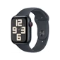 Apple Watch SE 2024 - GPS + Cellular, 44mm - Vỏ Nhôm Dây Cao Su  Đen
