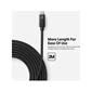 CÁP HYPERDRIVE THUNDERBOLT 4 CABLE (6FT/2M)  MACBOOK/LAPTOP/IPAD – HDTB4AC2 Đen