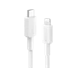 Cáp sạc Anker 322 C-L 6 1.8m Nylon A81B6 Trắng