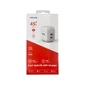 Củ Sạc Nhanh 45w Gan P445D Trắng