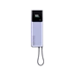 Sạc dự phòng Xiaomi 165W Power Bank 10000mAh (Integrated Cable) Màu Tím