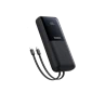 Pin dự phòng Baseus Lipow Digital Display kèm cáp Type-C + Lightning 20000m Đen