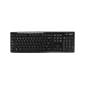 Bàn phím không dây Logitech K270 Wireless (USB) - Chính hãng Đen