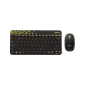 Bộ bàn phím chuột không dây Logitech MK240 Nano Wireless - Chính hãng Đen