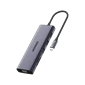 Cổng chuyển đổi Ugreen USB C Hub 9 in 1 15600 CM498 Xám