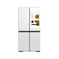 Tủ lạnh Samsung Inverter 636 lít Multi Door Bespoke RF65DB990012SV Trắng Thạch Anh