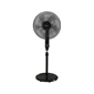 Quạt đứng Midea FS40-15QR, 55W, Có remote, 5 cánh 40cm Đen
