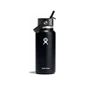 Bình giữ nhiệt Hydro Flask Wide Flex Straw Cap 32 OZ 946 ml (W32BFS) Black