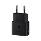 Củ sạc Samsung Type-C 25W (Không kèm cáp) - Chính hãng Đen
