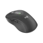 Chuột không dây Logitech M650 Signature (USB/Bluetooth/Pin AA) Size L Màu Đen