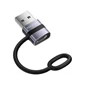 Cổng chuyển OTG Innostyle FlexiLInk USB-A to USB-C ST-520GY Màu Đen
