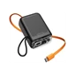 Sạc dự phòng Innostyle TransiMini FlexCharge Retractable 30W 10000mAh Black