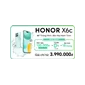 Điện thoại thông minh Honor X6c (6+128GB) Xanh (Ocean Cyan) - TBH