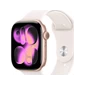Apple Watch Series 11 - GPS, 46mm - Vỏ Nhôm Dây Cao Su Vàng Hồng