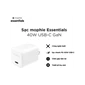 Sạc mophie Essentials 40W USB-C GaN - 409917454 Trắng