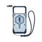 Ốp lưng UAG Pathfinder Clear (kèm dây đeo) cho iPhone 17 Pro Max Blue