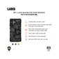 Ốp lưng UAG Pathfinder SE cho SamSung Galaxy S25 Ultra Midnight Camo
