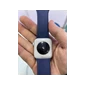 Apple Watch SE 2024 GPS 40mm Silver Aluminium Case with Denim Sport Band - S/M_MXEC3SA/A - SJYXYCQ40WW - MXEC3SA- TBH