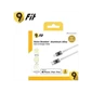 Cáp 9FIT USB-C to Lightning 1M White - 9FCA002W - C240800004064 - 9FCA002W  Tên hiển thị trên web - TBH