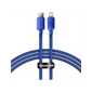 Cáp Baseus Crystal Shine USB-C to Lightning 1.2M - Chính Hãng Xanh Dương